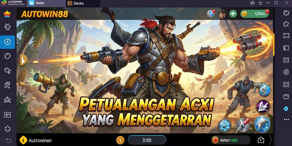 Screenshot AUTOWIN88 menampilkan aksi seru dalam permainan dengan grafis menawan.