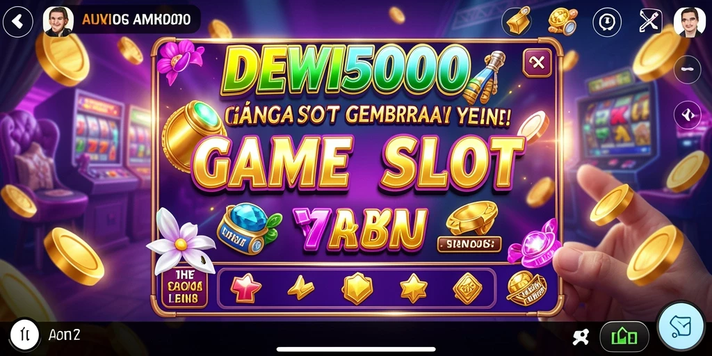 Gameplay menarik dari DEWI5000 yang menampilkan keseruan slot.