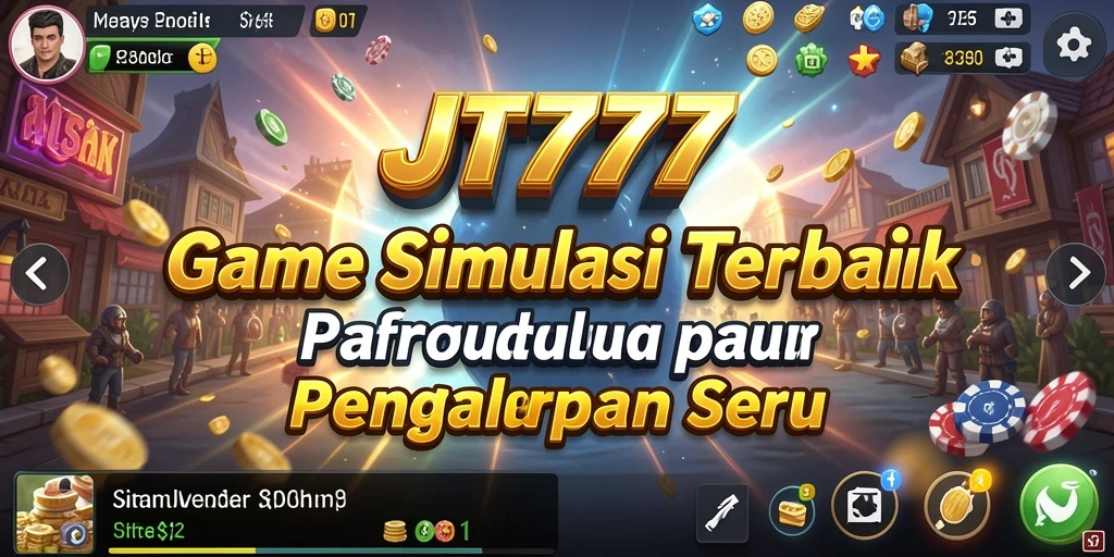 Tampilan menarik dari gameplay JT777 dengan detail simulasi yang luar biasa.
