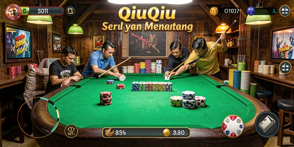 Screenshot gameplay seru dari SD107 QiuQiu.